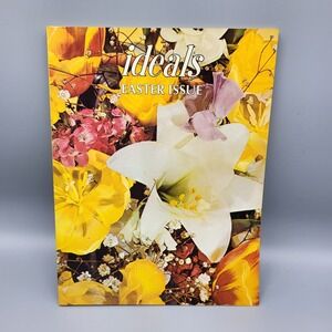 Vintage Ideals Easter 1977 Magazine Vol.34 No.2 March Poetry Art Poems Family
